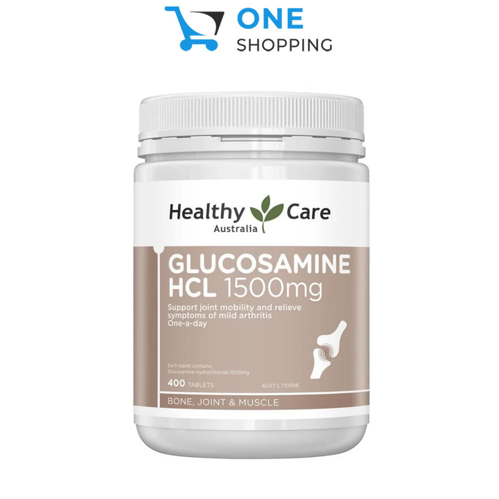 Viên Uống Healthy Care Glucosamine HCL 1500mg 400 Viên Của Úc