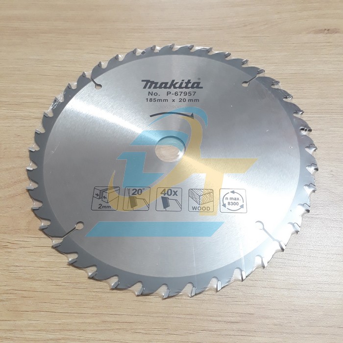 Lưỡi cắt gỗ 40 răng 185x20x40t makita p-67957