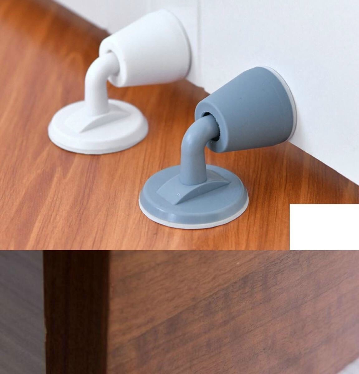 Dụng Cụ Hít/Chặn Cửa Silicon Chống Va Đập, Bảo Vệ Tường