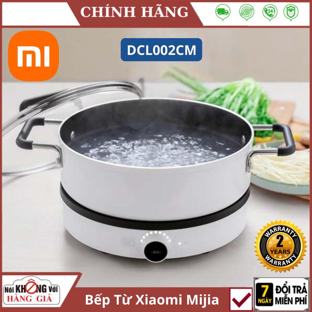 Bếp từ Xiaomi Youth Lite DCL002CM Phù hợp chiên rán, lẩu Công suất 2100W | mạnh mẽ làm nóng nhanh - bếp từ xiaomi kiểm soát nhiệt độ chính xác , nồi lẩu mini , nồi lẩu xiaomi