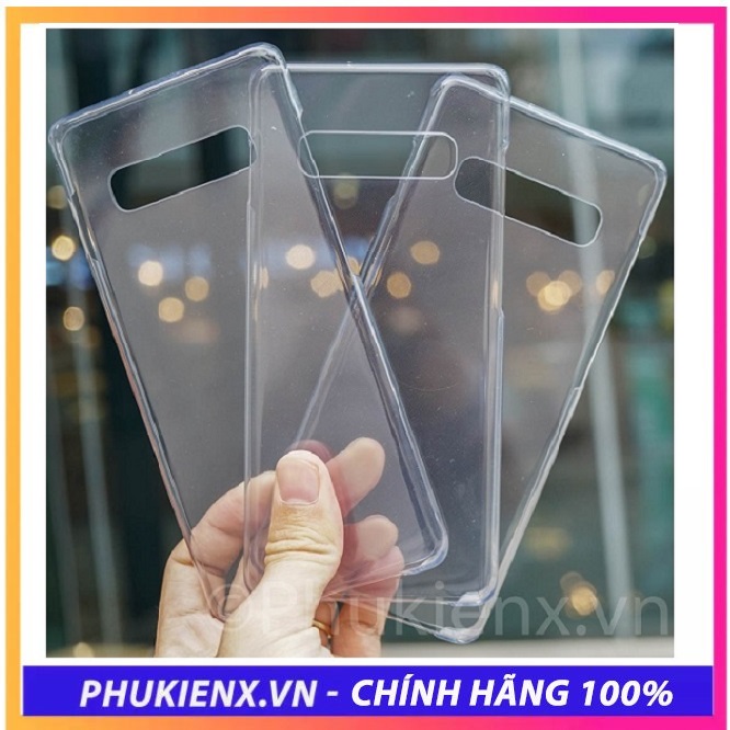 Ốp trong suốt Galaxy S10 hàng tặng kèm theo máy PhukienX