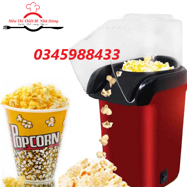 Máy nổ bỏng ngô mini tại nhà