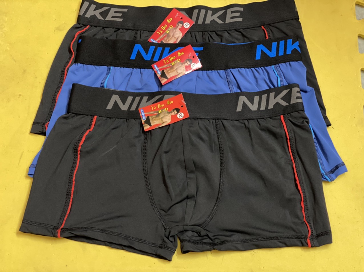 Combo 3 Quần Lót Nam boxer Thun Lạnh | Lưng Thái | vải thun lạnh 4 chiều cao cấp | đồ lót | quần xì đùi | xịp, sịp đùi nam