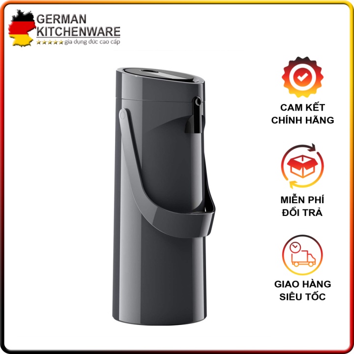 🇩🇪 Phích giữ nhiệt Emsa Ponza 1.9L có vòi lấy nước giữ nhiệt đồ uống, tiện dụng 🇩🇪