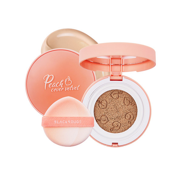 Phấn Nước Che Khuyết Điểm BlackRouge Peach Cover Velvet BlackRouge Peach Cover Velvet Concealer Powder 14g