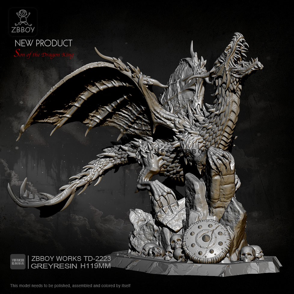 File in 3d son of dragon king