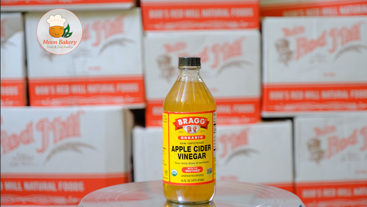 Giấm táo hữu cơ bragg mỹ 473ml và 946ml - hsd 2026