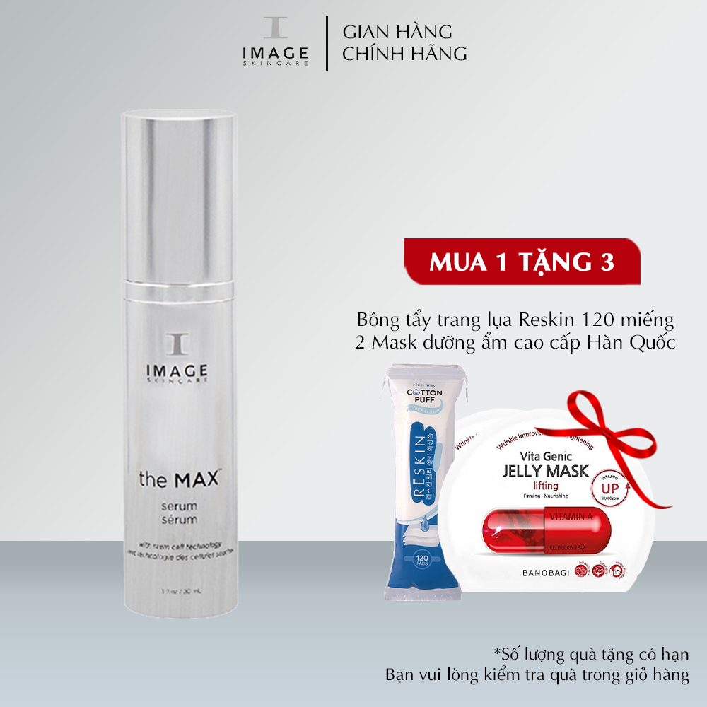 Serum ngừa lão hóa & giảm nếp nhăn Image The Max Stem Cell Serum 30ml