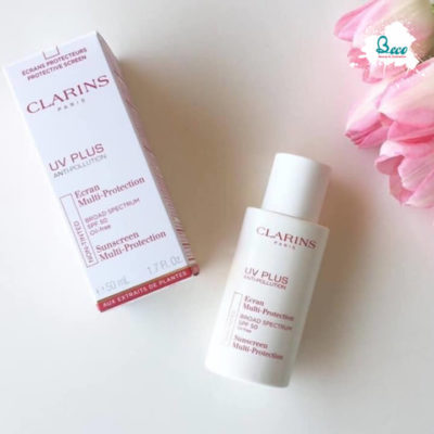 Kem chống nắng clarins uv plus anti-pollution spf 50 pa++++