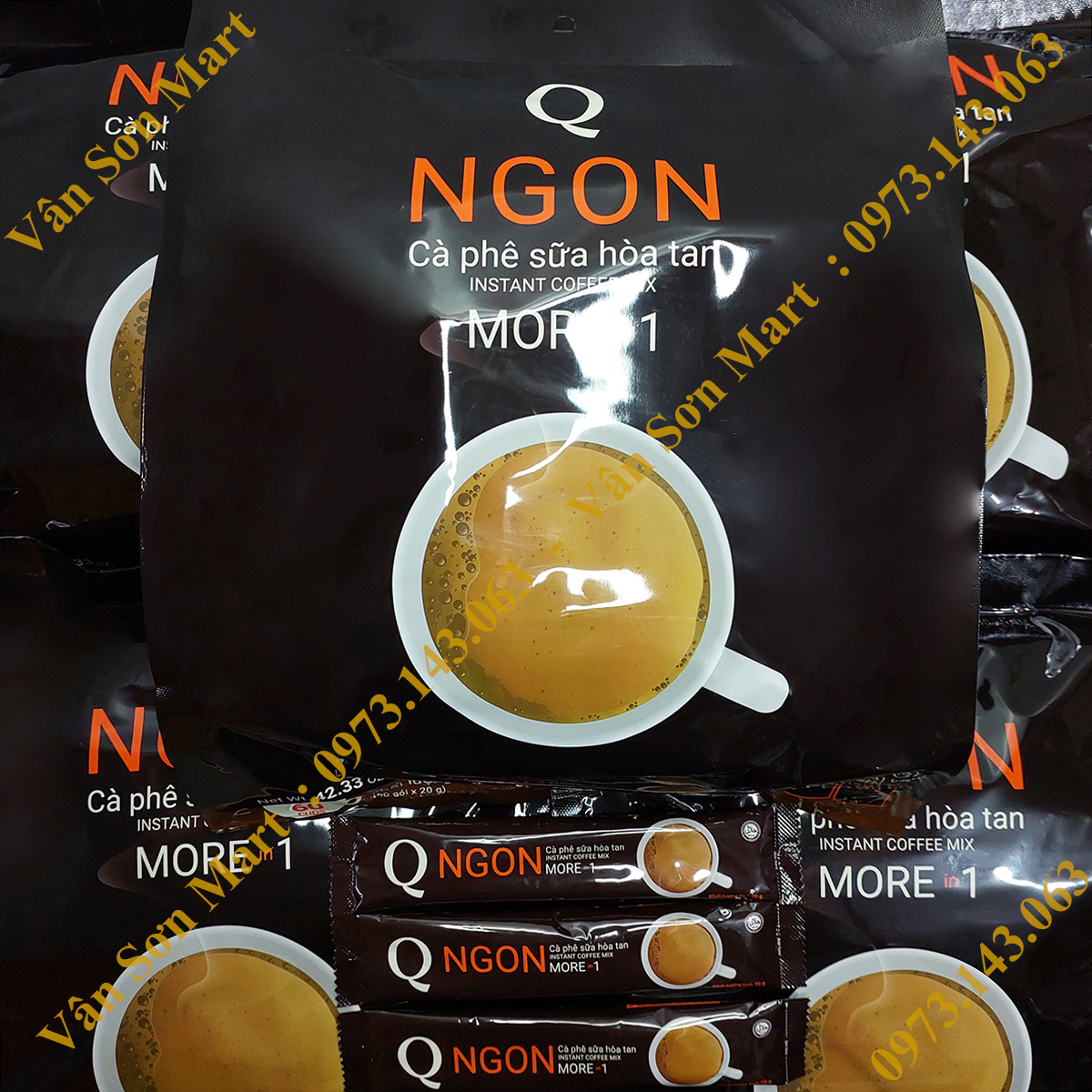 05 bịch cà phê sữa ngon trần quang 1.2kg coffee cafe