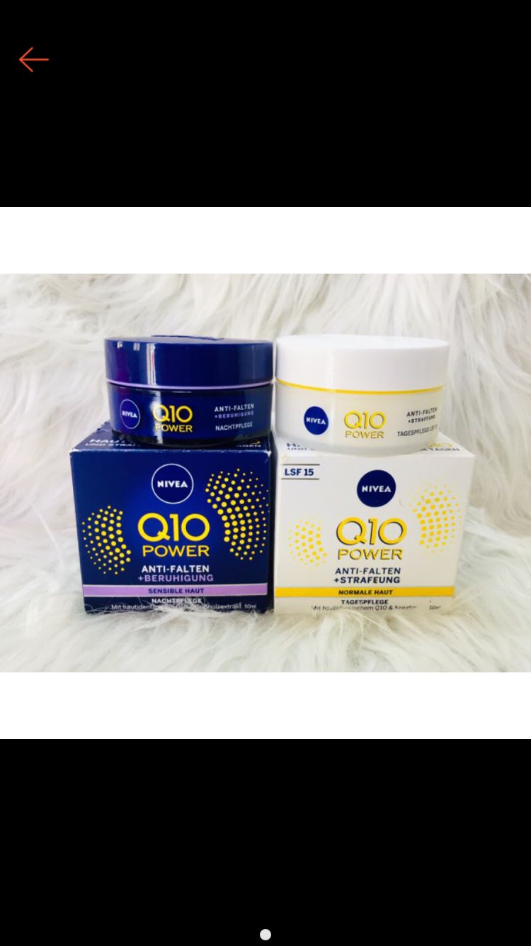 Kem Dưỡng Da Nivea Q10 Power hộp ban Đêm Của Đức