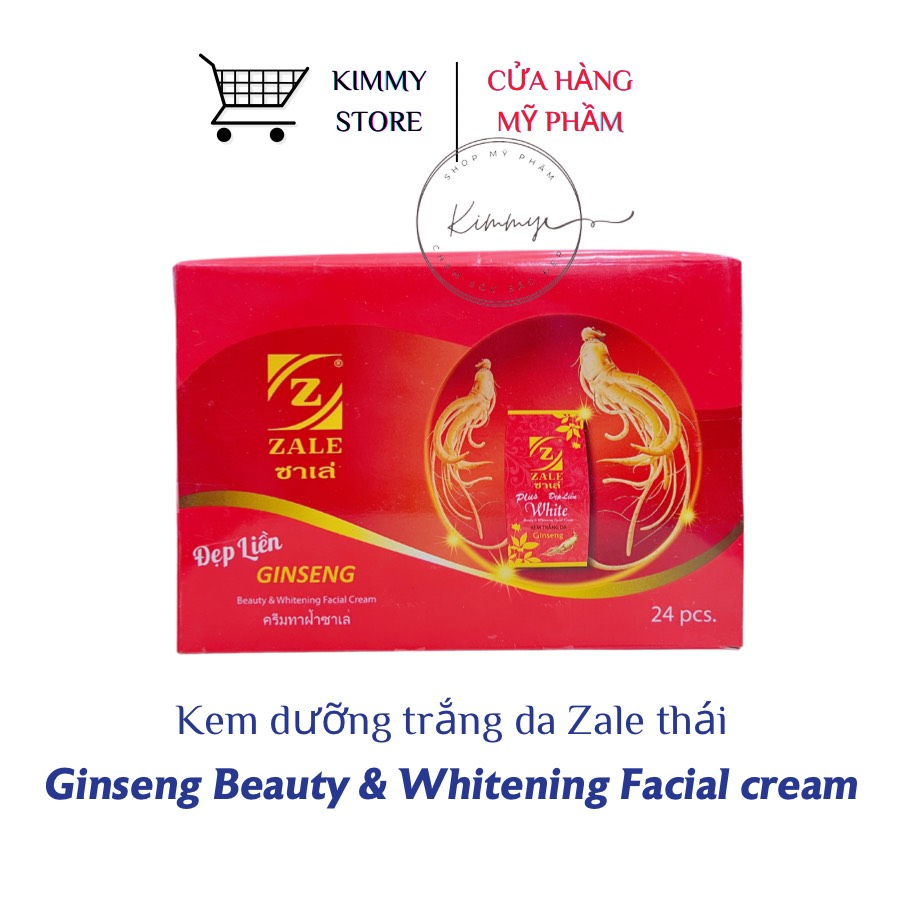 Sỉ lố 24 hộp kem zale đỏ thái 7g