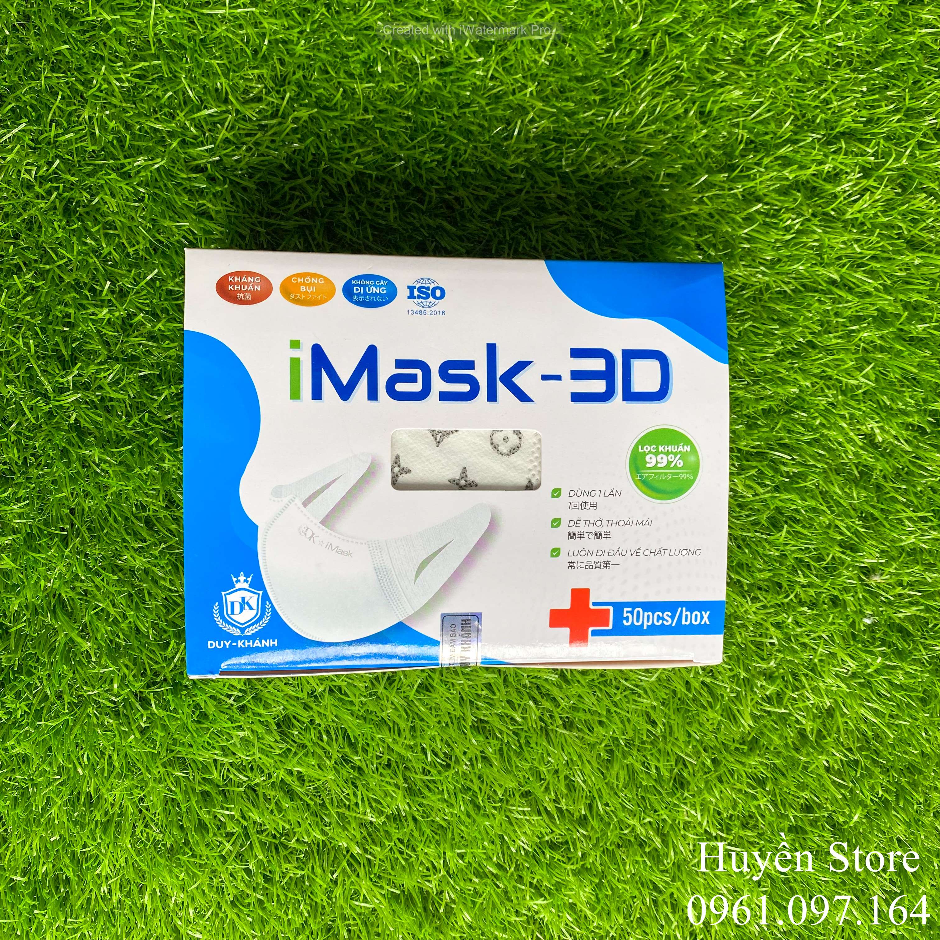 [GIÁ SỈ] Hộp 50 chiếc Khẩu trang 3D Mask Khánh Huyền