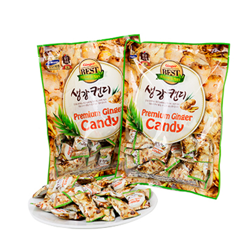 Combo 2 Gói Kẹo Gừng Hàn Quốc Premium Ginger Candy Gói 200g Cheonnyeonae - Giải Toả Căng Thẳng Mệt Mỏi