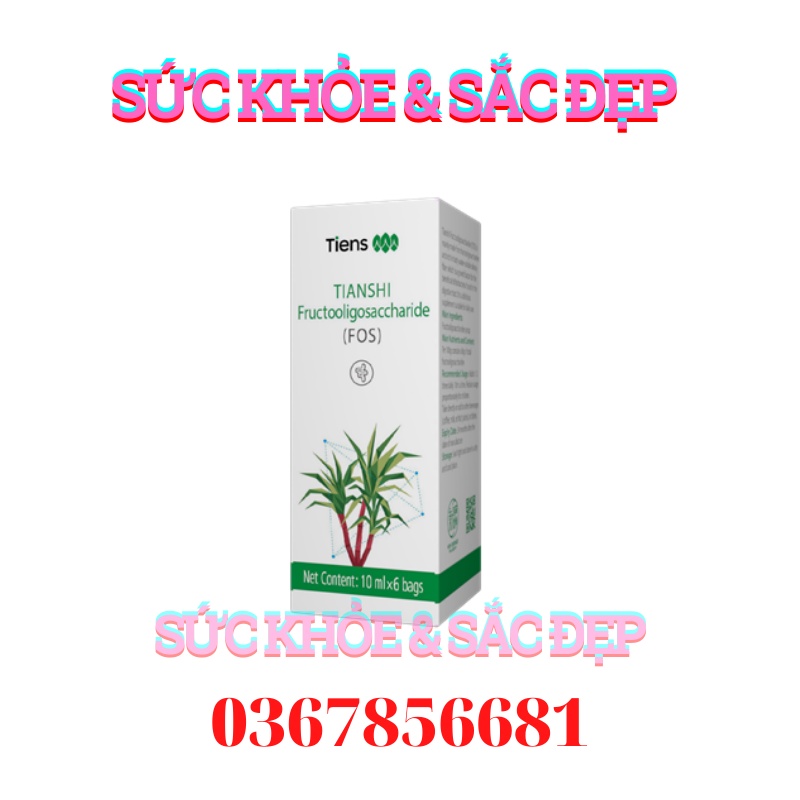 Siro fos - Fructooligosaccharide - Thiên Sư – 6 gói/hộp