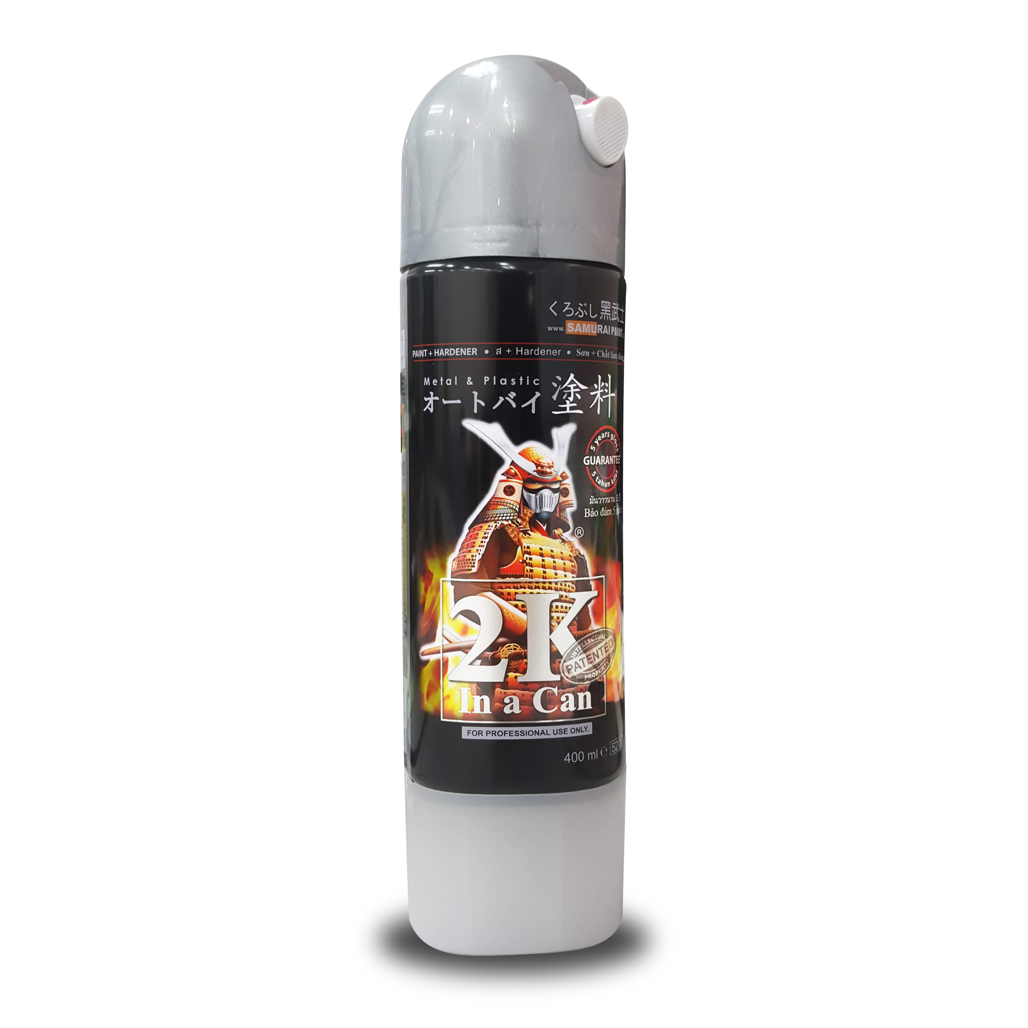 2K07S Sơn xịt Samurai SƠN PHỦ SÀN XE TẢI PU MÀU BẠC