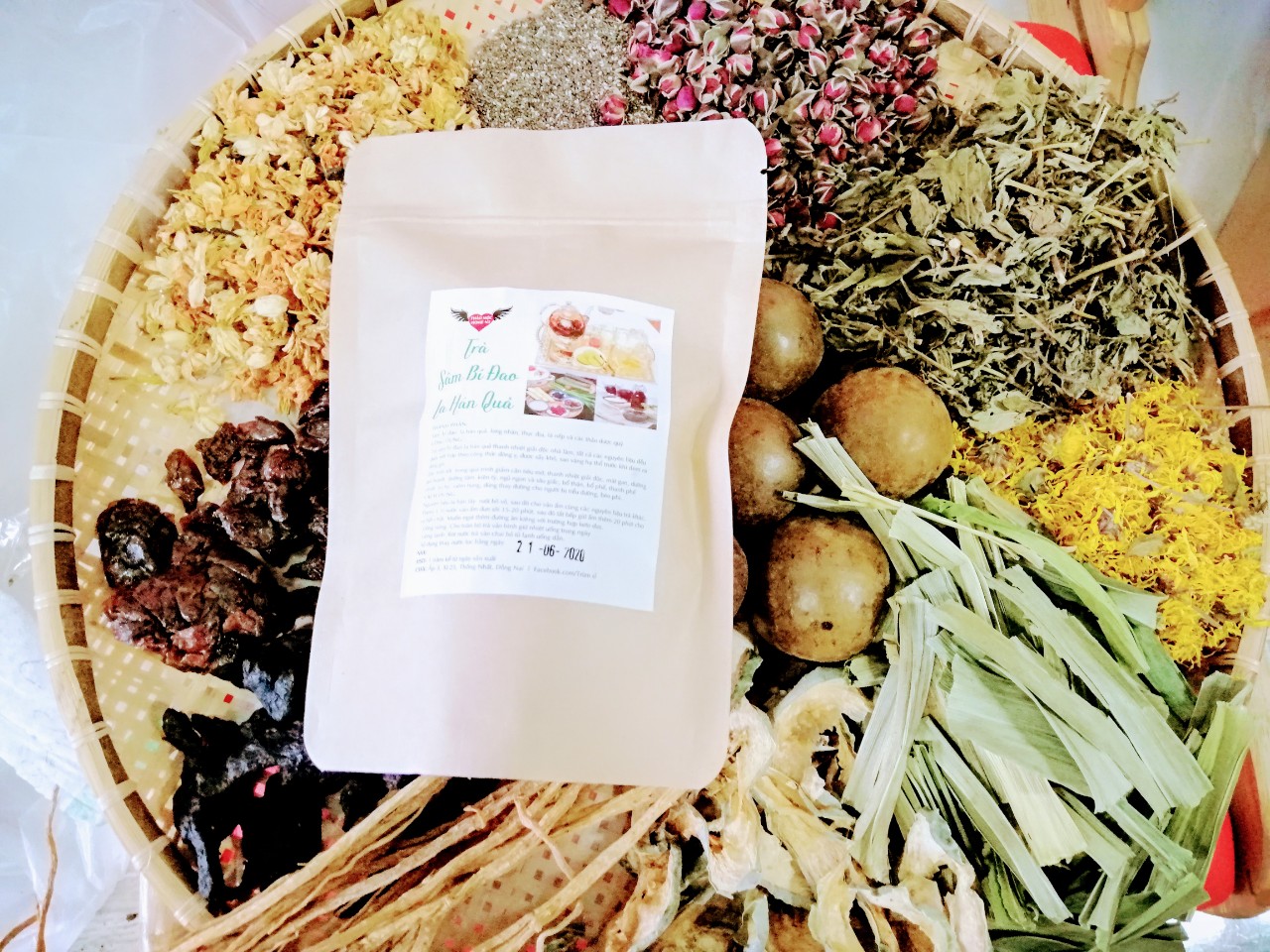 SÉT ĐẶC BIỆT TRÀ SÂM BÍ ĐAO LA HÁN QUẢ NỒI 5L