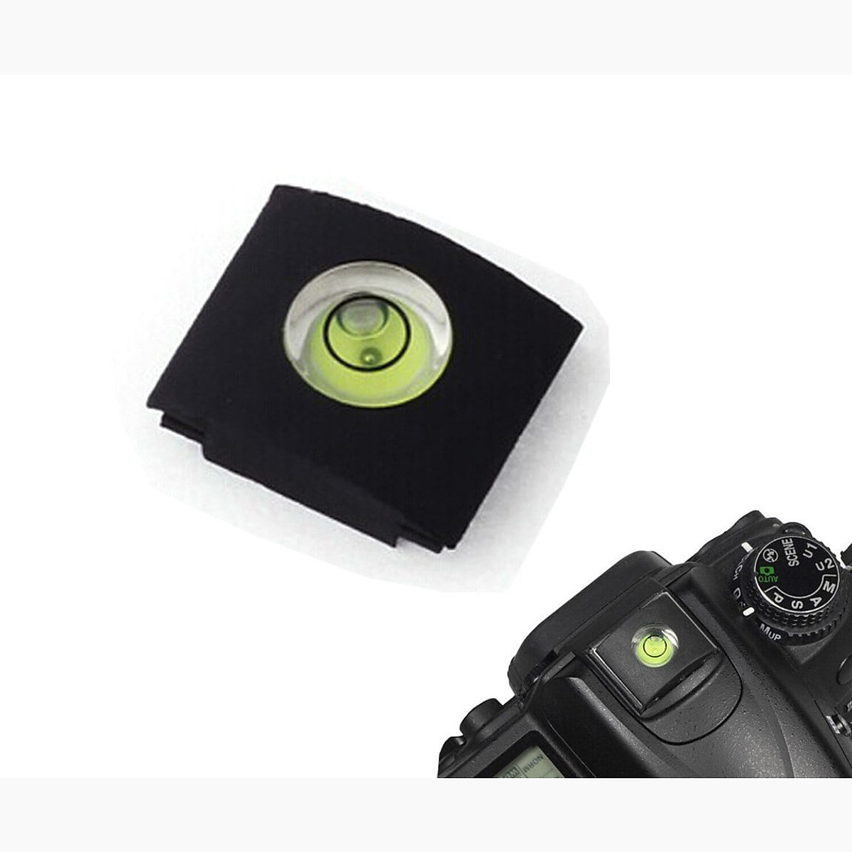 Nắp che bụi chân đèn flash hotshoe có hạt nước cân bằng cho máy ảnh dslr