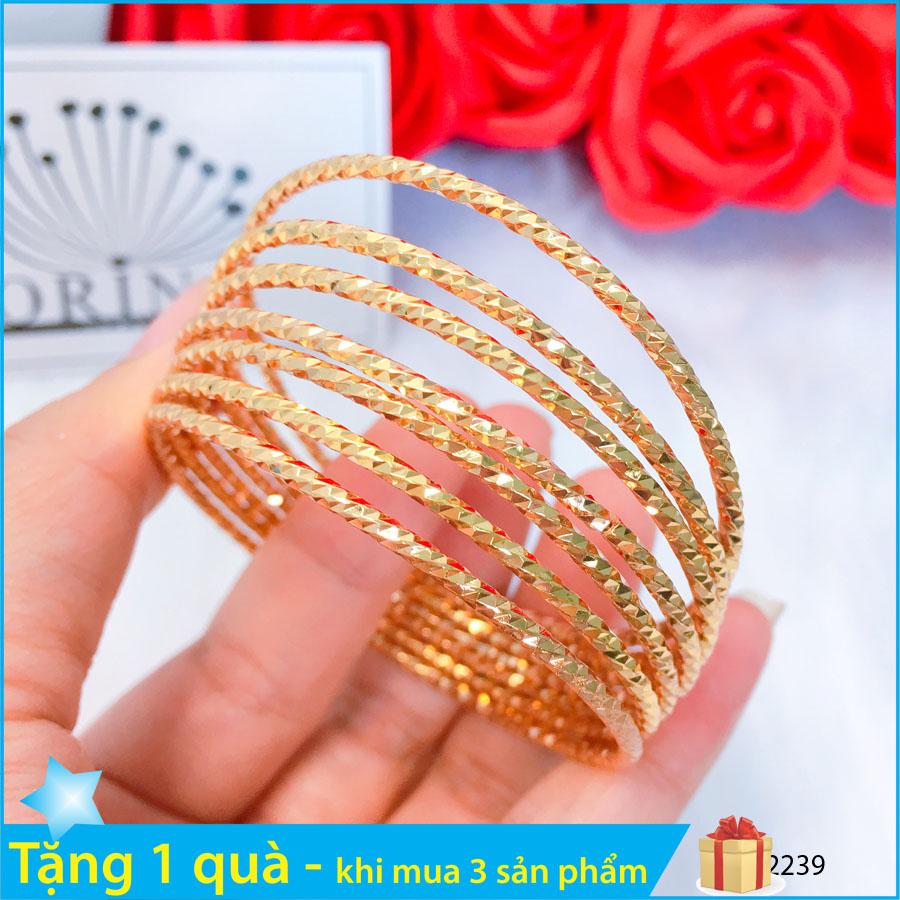 Vòng ximen 7 chiếc, vòng đeo tay, vòng tay có khóa bền màu K11 Orin V2239