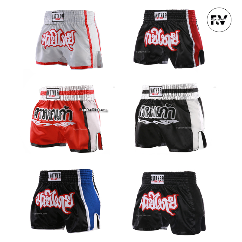 Quần Muay Thái Another Boxer Muay Thai Short Chất Liệu Satin Cao Cấp Tập Luyện Cực Thoải Mái Sang Trọng