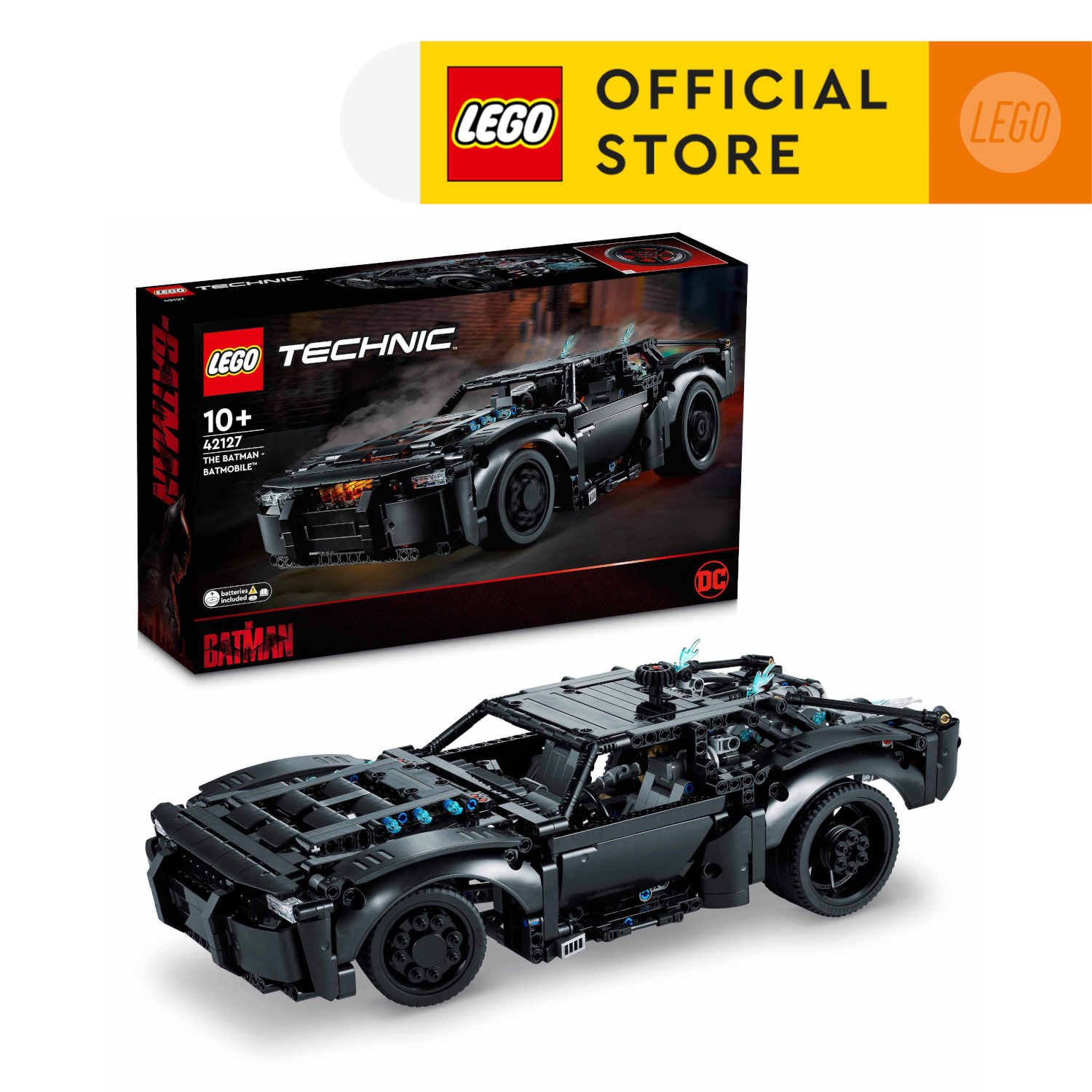 Lego technic 42127 đồ chơi lắp ráp chiến xe batmobile