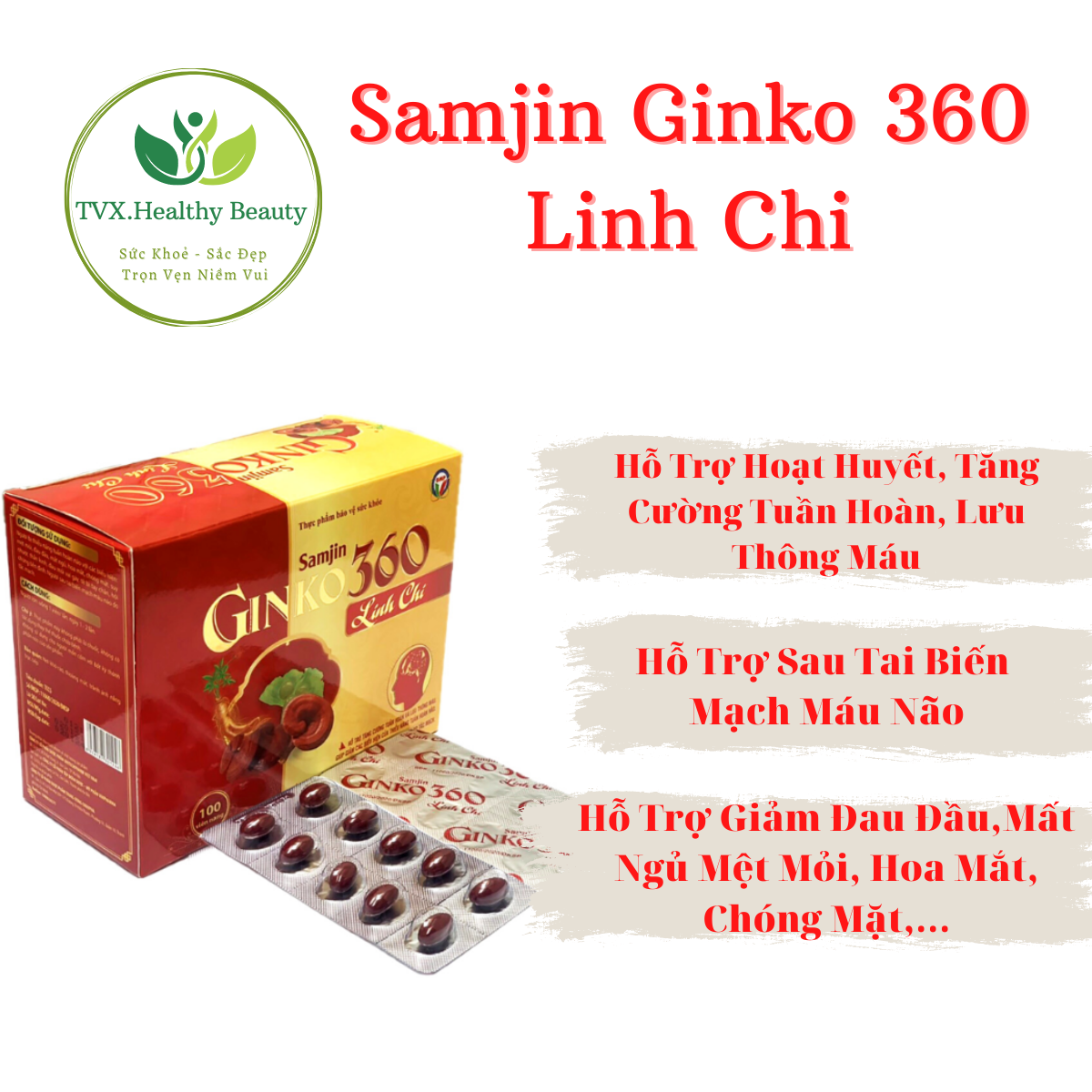 Samjin Ginko 360 Linh Chi