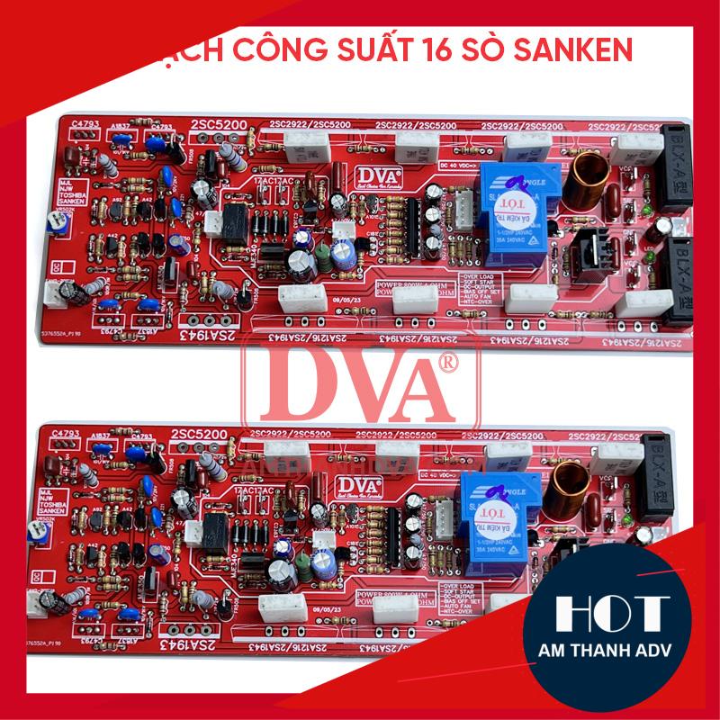 Mạch công suất 16 sò sanken - dva