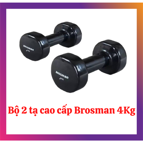Tạ tay 4kg Brosman nhập khẩu