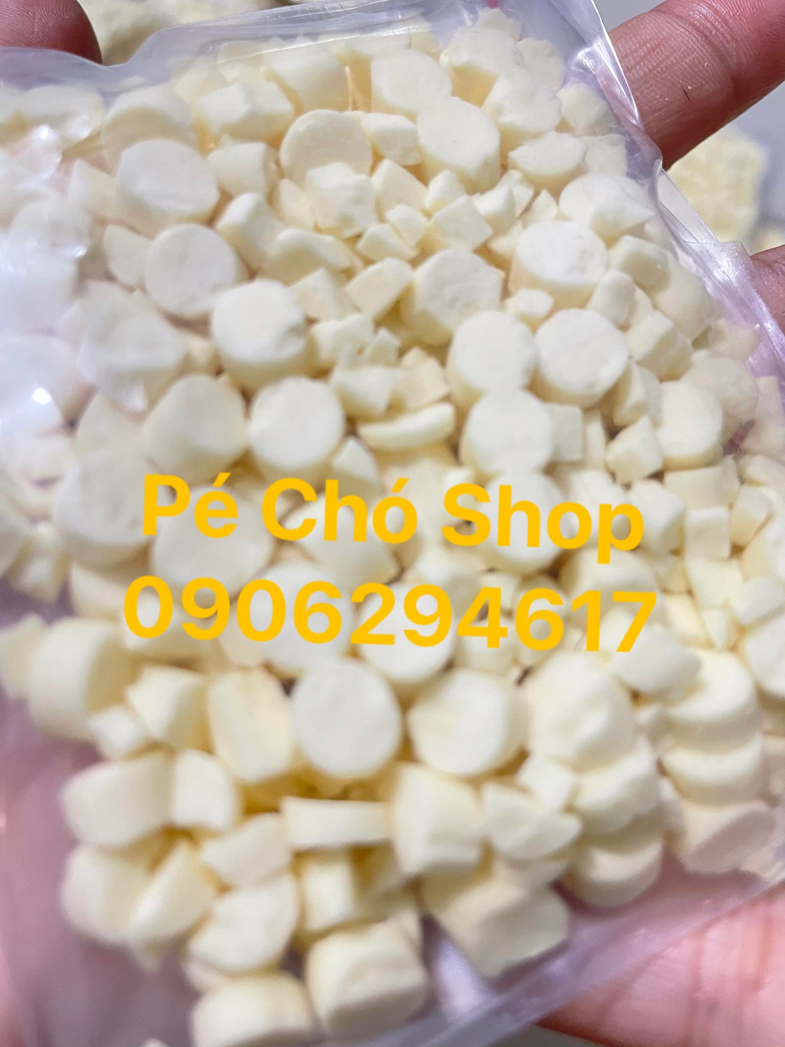 [HCM]Bịch Cheese khô (phô mai thức ăn dặm dinh dưỡng) cho hamstersóc...