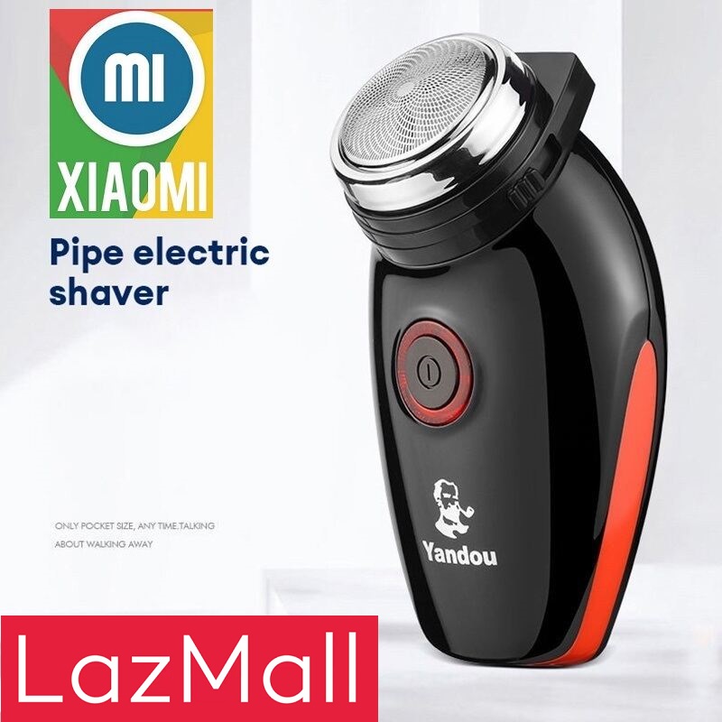 LazMall Xiaomi Máy Cạo Râu SC 501 Xiaomi Chính Hãng Lưỡi Tròn Cạo Sát Sạch, Sạc Liền Tiện Lợi  Pin Trâu Kèm Túi Đựng Chổi Vệ Sinh, Dùng Để Cạo Râu Cho Phái Nam, Cạo Lông Những Vùng Nhạy Cảm, Vùng Bikini, Vùng Dưới Cánh Tay Của Phái Nữ,...