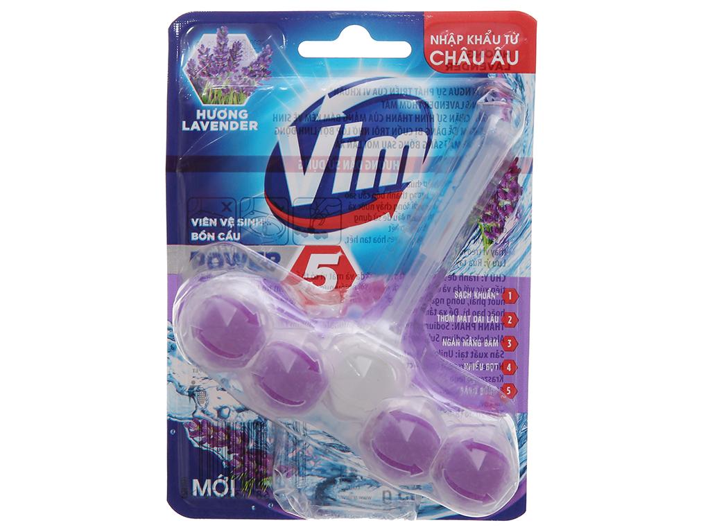 Viên tẩy bồn cầu vim power 5 viên
