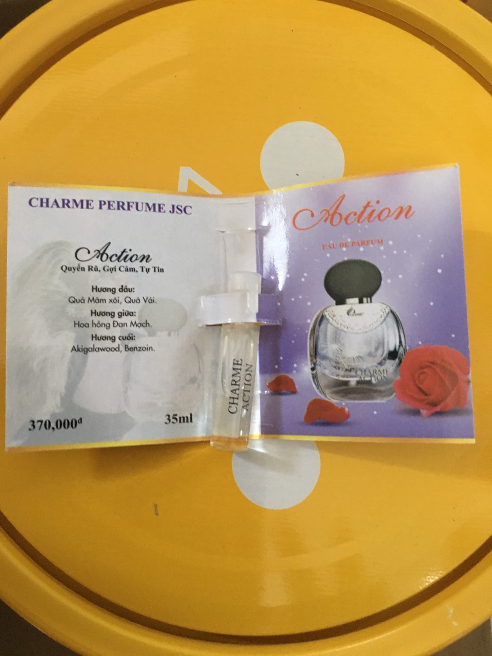 Mẫu thử nước hoa ACTION, AVENUE, POISON, FOREVER NGẪU NHIÊN