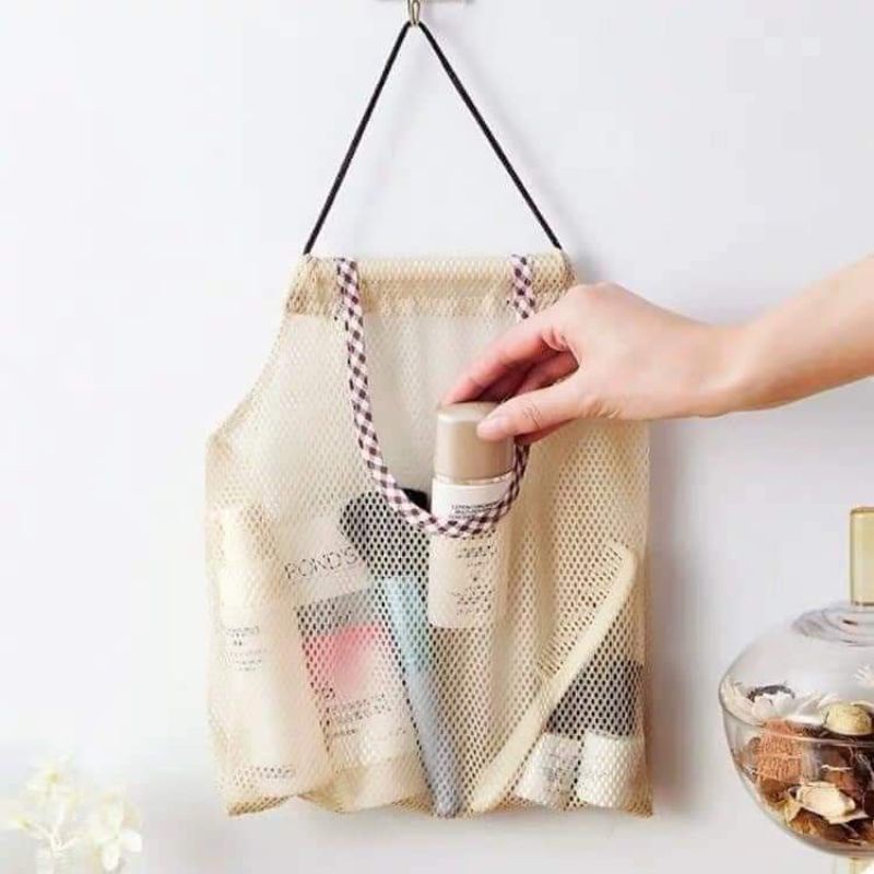 Túi lưới treo đựng hành tỏi