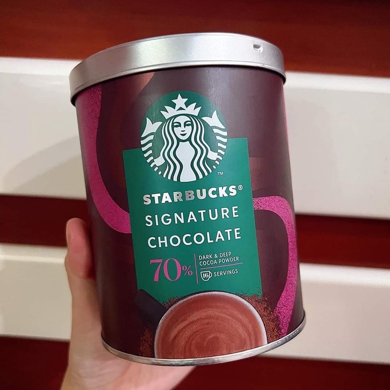 Bột Socola Starbuck 300GR - Chocolate Starbucks 70% Cacao, 42% Ca Cao