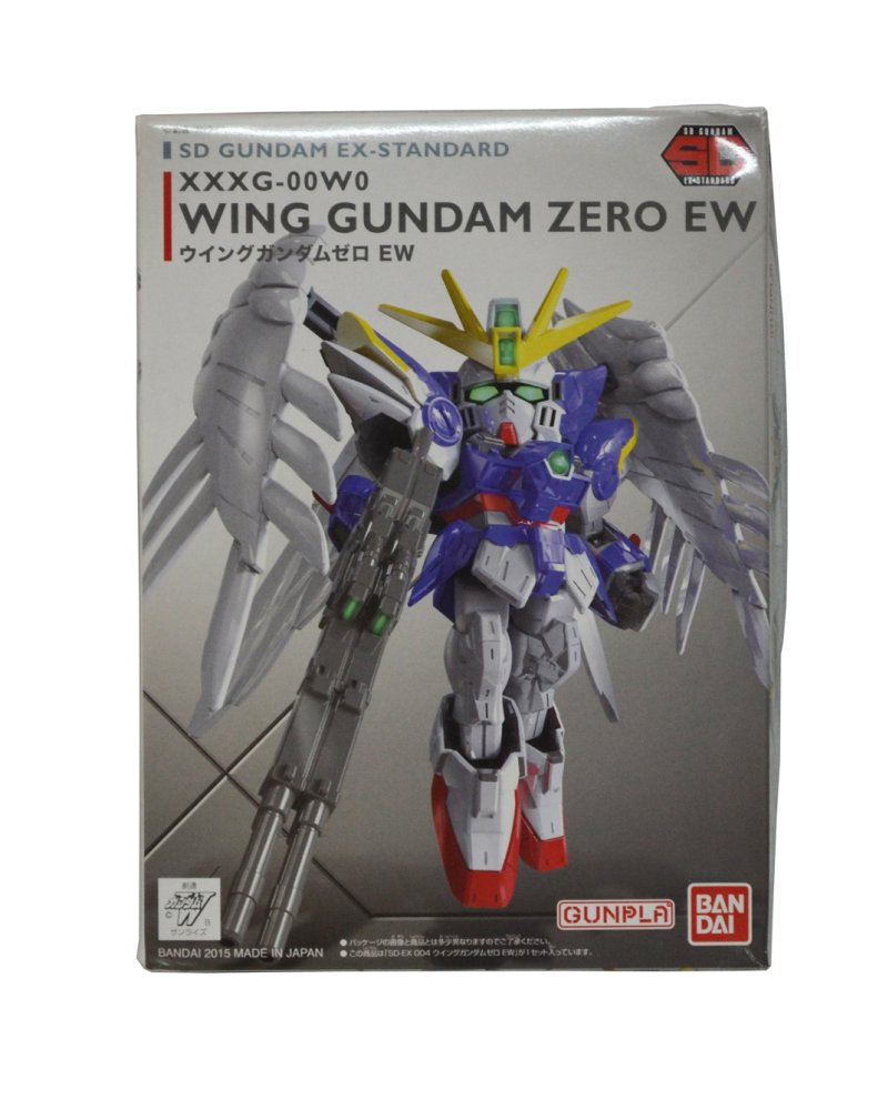 Mô hình lắp ráp gundam bandai sd ex-standard 04 wing gundam zero custom ew
