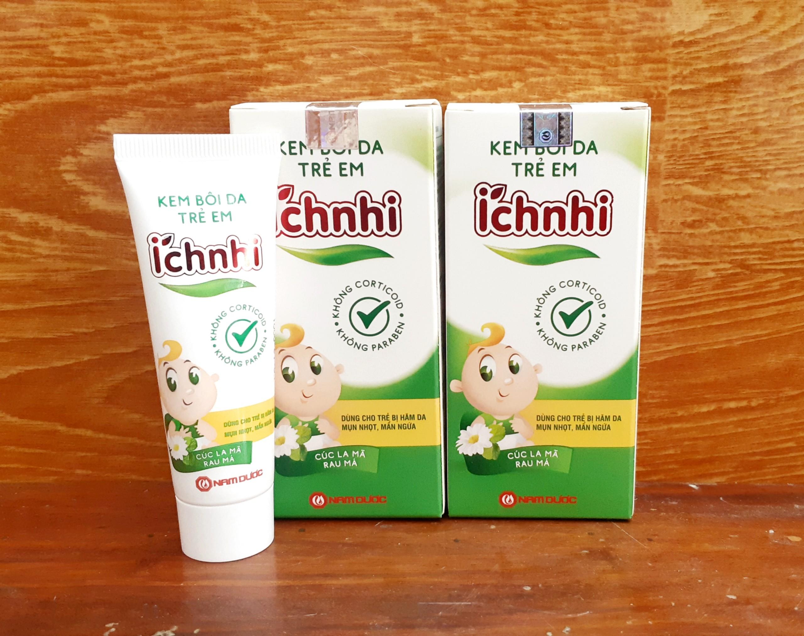 [HCM]Kem bôi da trẻ em Ích Nhi hết hăm da rôm sảy