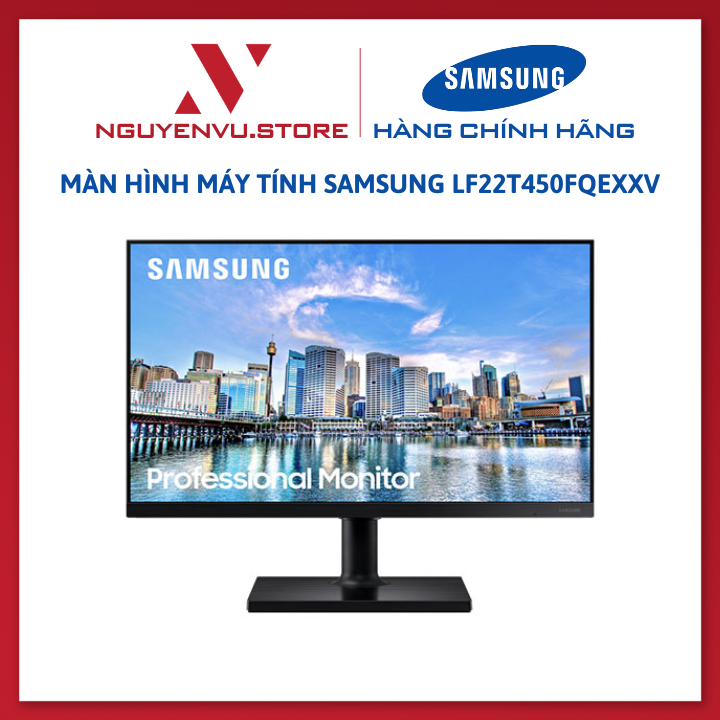 Màn hình máy tính samsung lf22t450fqexxv - hàng chính hãng