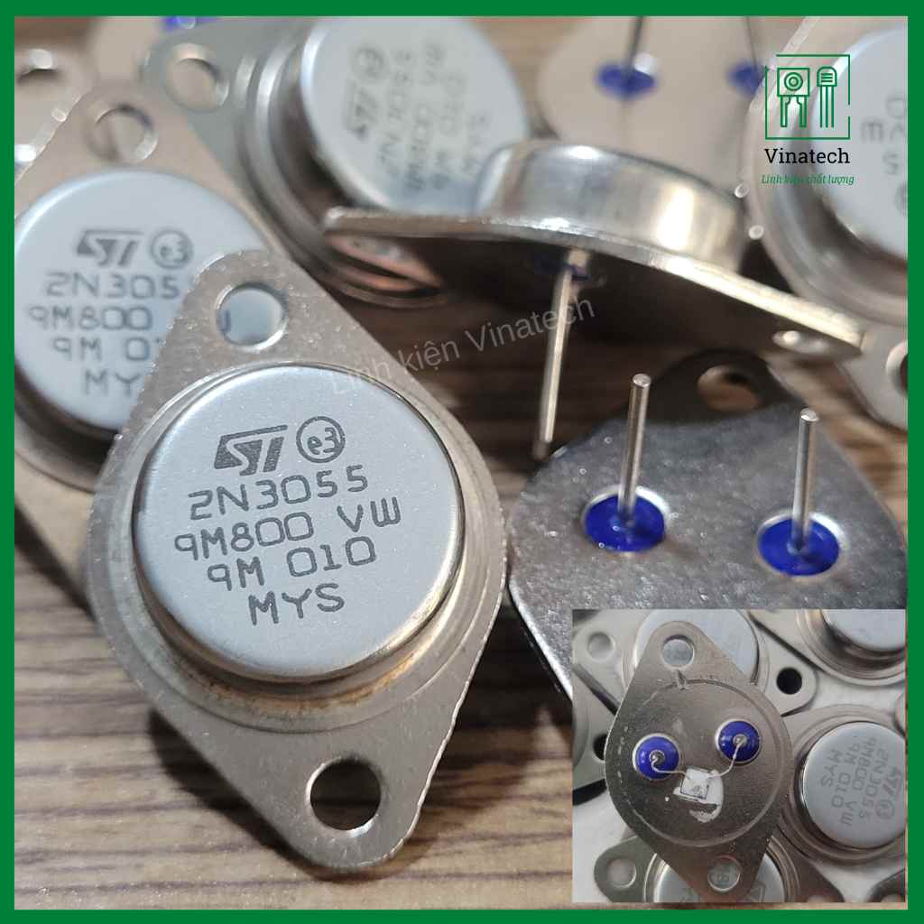 2n3055 transistor Sò sắt 2n3055 malaysia hàng mới