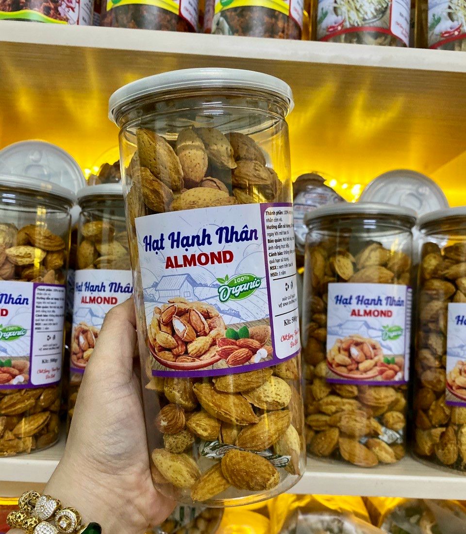 Hạnh nhân rang bơ hủ 450gr
