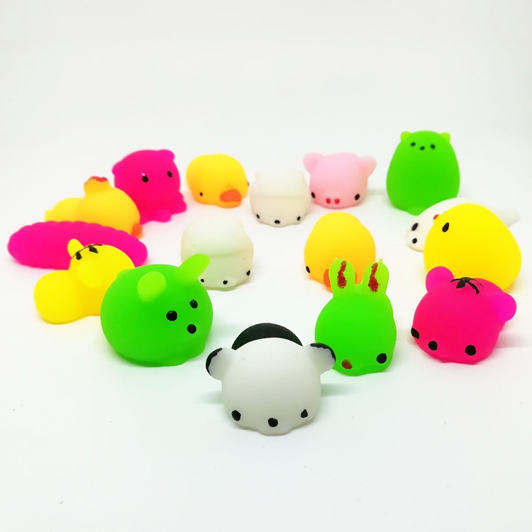 Squishy Mochi mềm dẻo nhiều hình con vật dễ thương cho các bé
