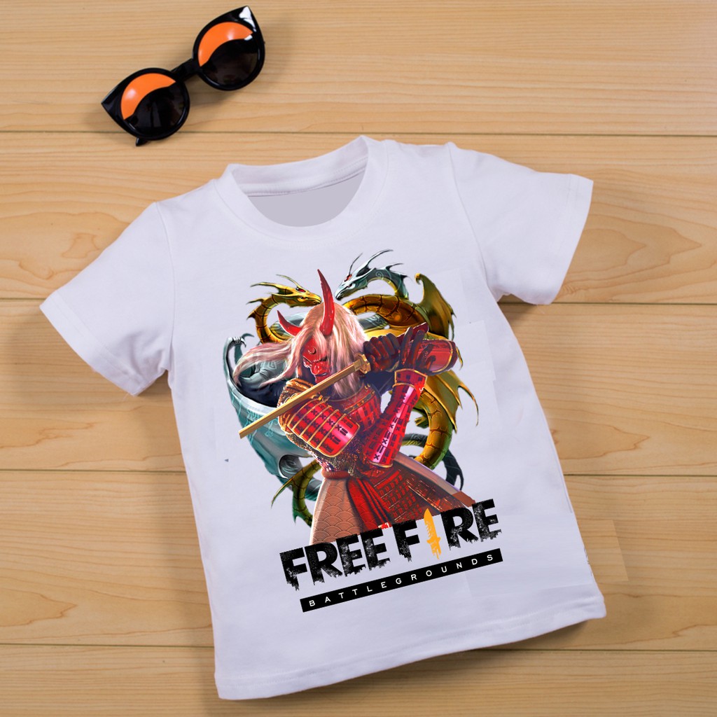 Áo freefire mặt quỷ cam kết giống hình 09