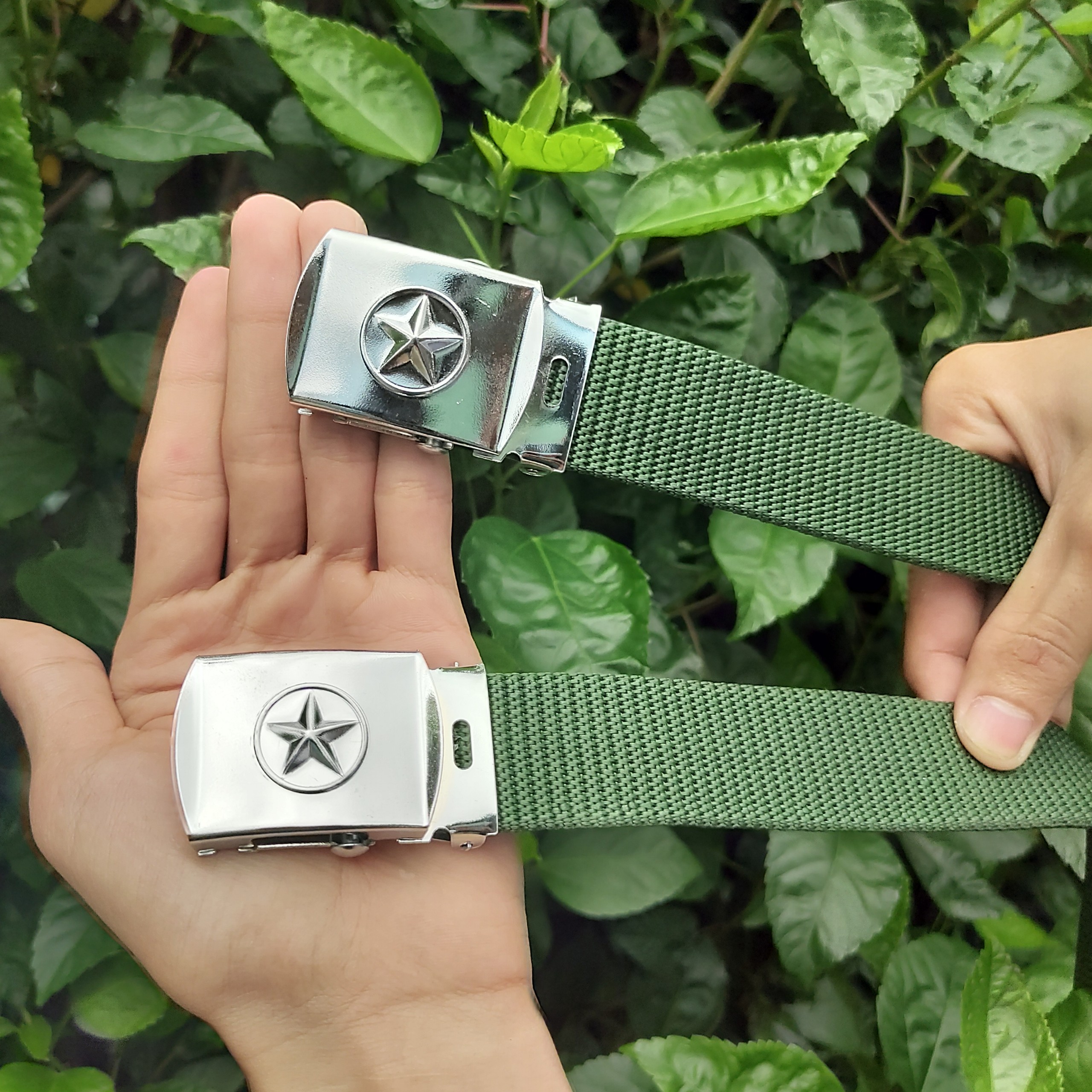 [SIÊU BỀN] Thắt Lưng Nam/ Dây Nịt Nam DÂY DÙ KHÓA CON LĂN CHỐNG GỈ BỀN VÔ ĐỐI