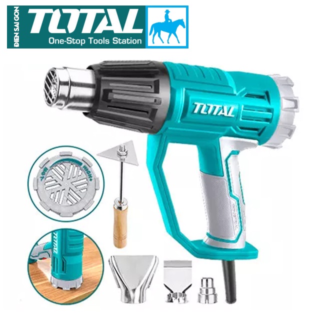 Máy khò nhiệt thổi nhiệt Máy thổi hơi nóng 2000w Total TB2006 HG200028 TB20045