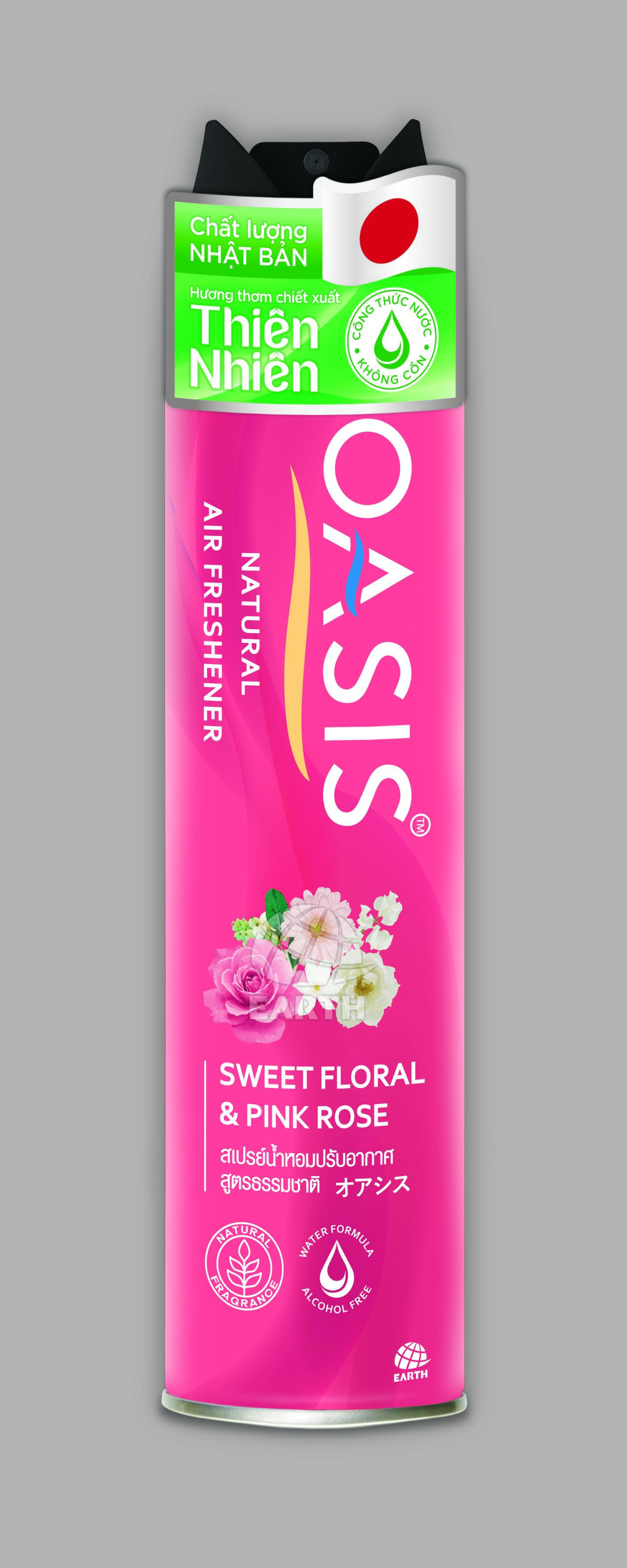 Nước thơm xịt phòng oasis natural - 1 chai