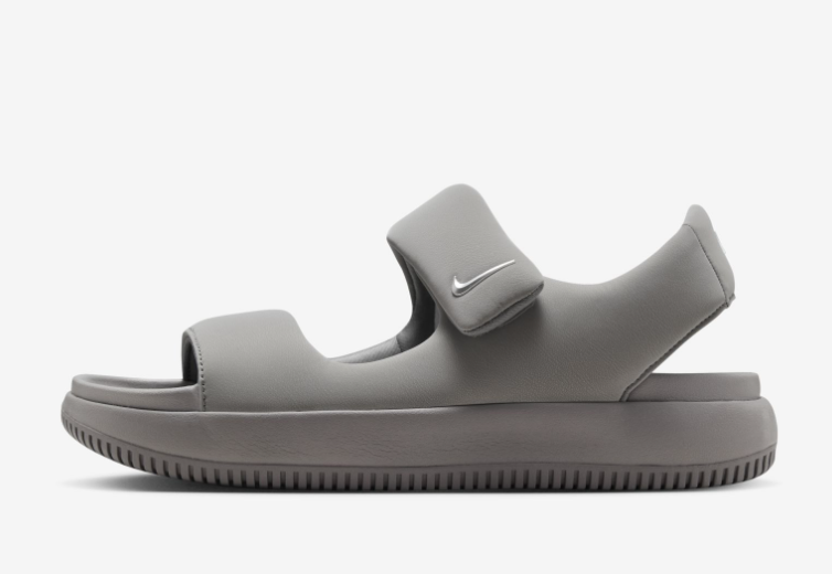 [THANH LÝ] Dép quai hậu N i k e Men's Calm Sandals - Flat Pewter Size 8 - Sản Phẩm Bị Lỗi Keo