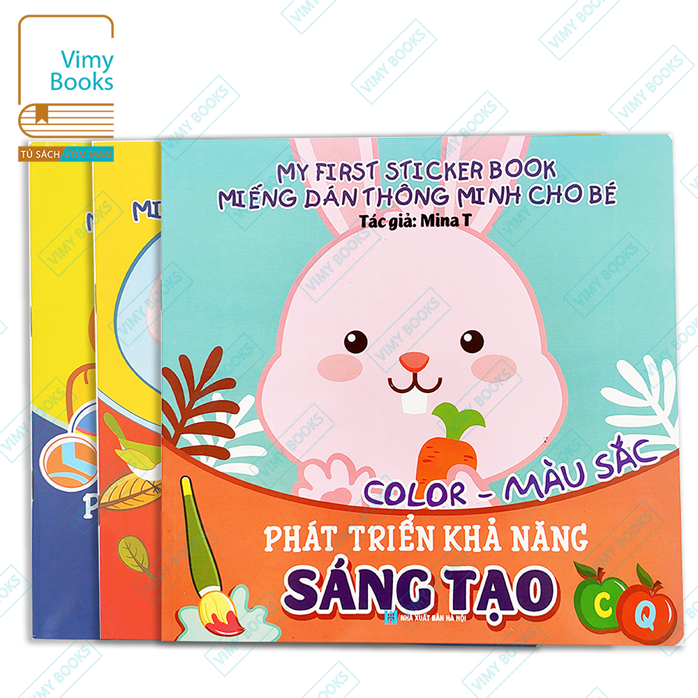 Sách - miếng dán thông minh cho bé - my first sticker book