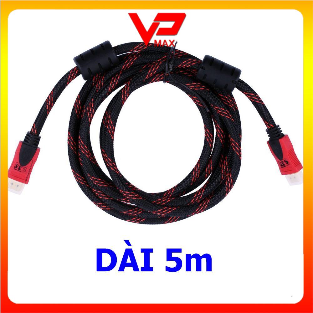 ♨️freeship ♨️ cáp hdmi to hdmi - hdmi 2 đầu dài 5m - vpmax