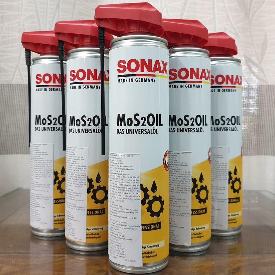Dầu bảo quản và chống rỉ sét sonax mos 2 oil 339400 400 ml