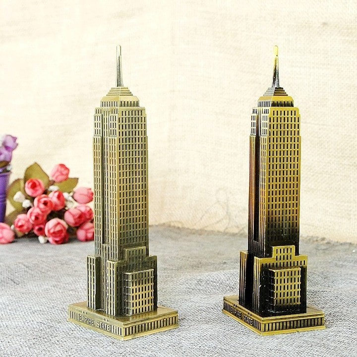 Mô hình Empire State - mô hình tòa nhà size lớn 23cm