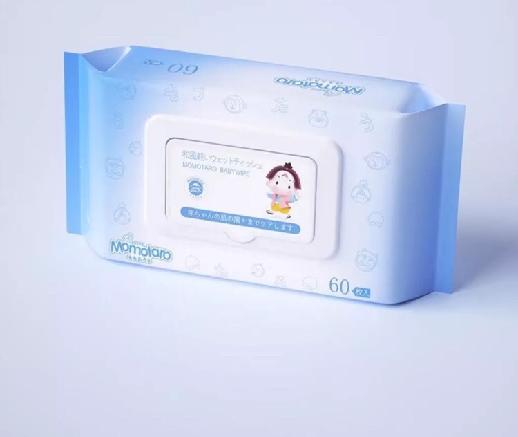 Khăn ướt/giấy ướt không mùi momotaro
